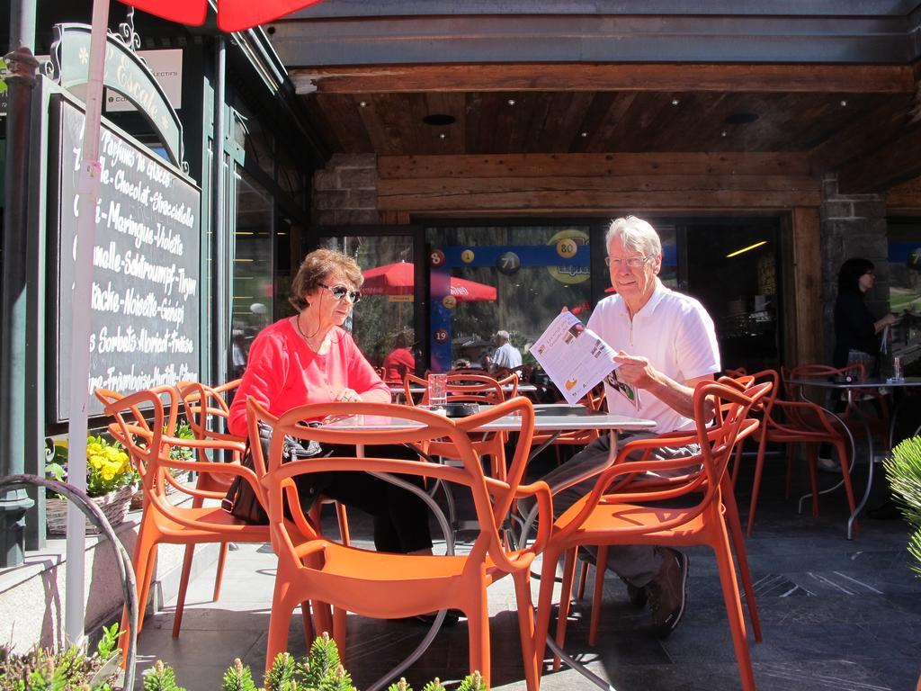 Hotel Restaurant L'Escale Verbier Buitenkant foto